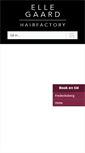 Mobile Screenshot of ellegaard-hairfactory.dk